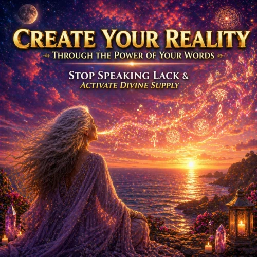 SALE! Create Your Reality Through the Power of Your Words LIVE CLASS