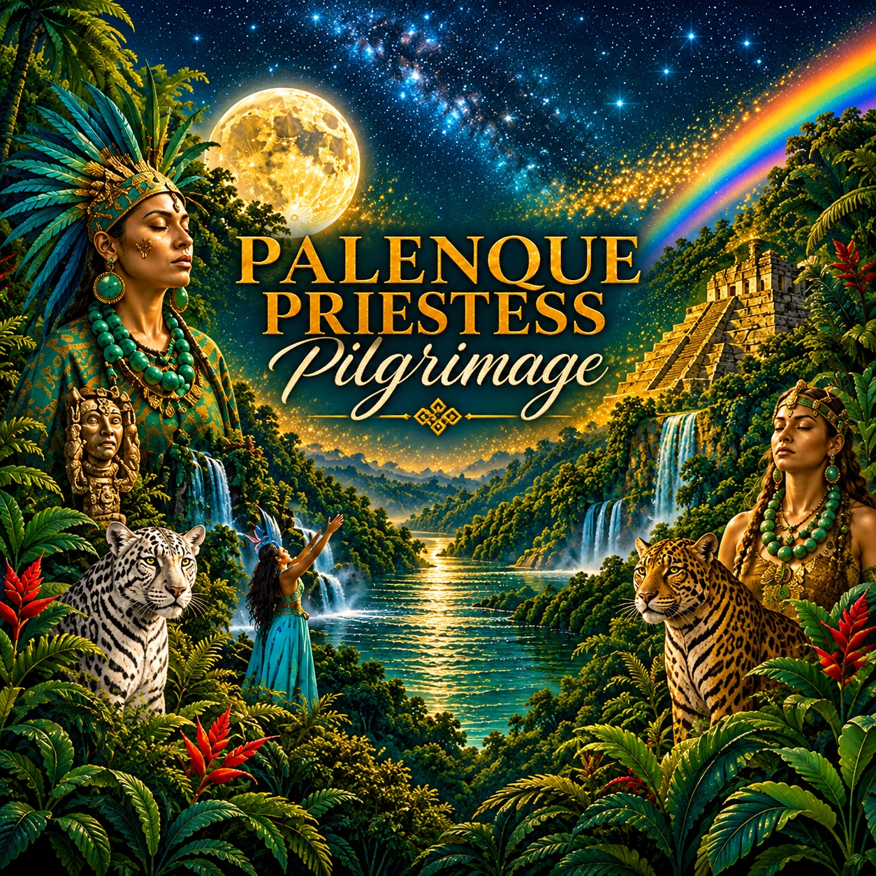 Sacred Maya Palenque Priestess Pilgrimage March 2027 SALE til Oct 15